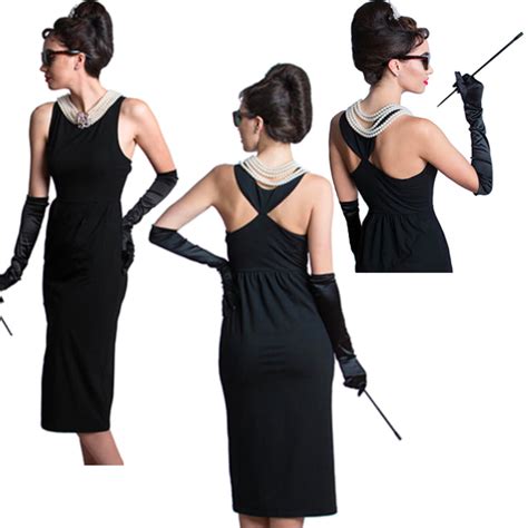 breakfast at tiffany's dress replica|Holly Golightly Black Dress .